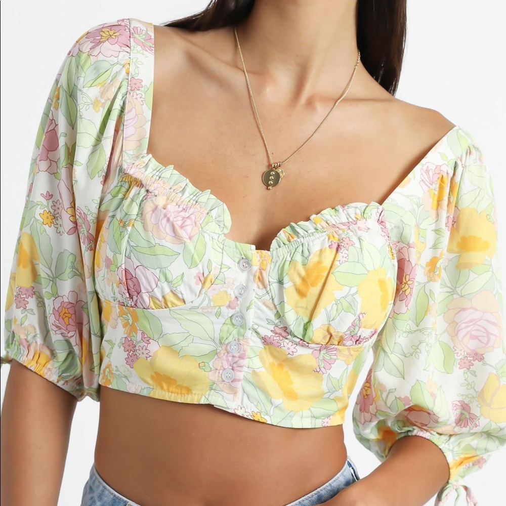 Showpo - floral crop top